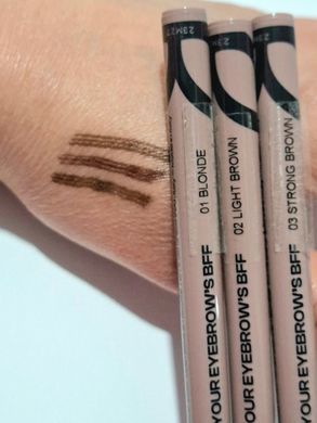 Best Color Маркер для брів стійкий TATTOO YOUR EYEBROW'S 02/світло-коричневий 8030149770023 фото