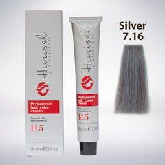 Harisel крем-фарба 100мл 7,16 Silver / Срібло