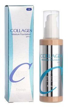 ENOUGH Крем COLLAGEN зволожуючий тональний  SPF 15 №23 Натурально бежевий , 100мл 8809280062386 фото