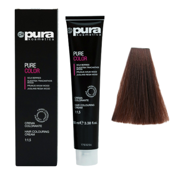 Pura Kosmetica 0101 Pure Color фарба 100 мл 7/41 Шатен мармуровий 8021694062015 фото