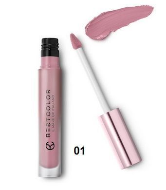 Best Color Cosmetics Помада матова рідка INVINCIBLE MATTE LIQUID 01 8030149710012 фото