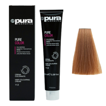 Pura Kosmetica 0101 Pure Color фарба 100 мл 8/33 Золотаво-русявий 8021694062145 фото
