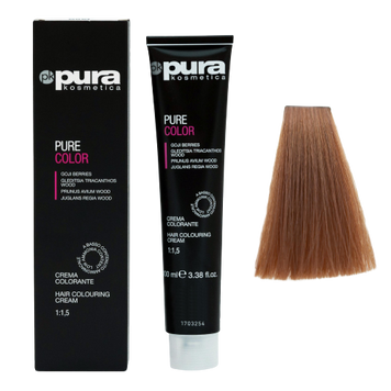 Pura Kosmetica 0101 Pure Color фарба 100 мл 8/3 Світлий золотистий блонд 8021694062077 фото