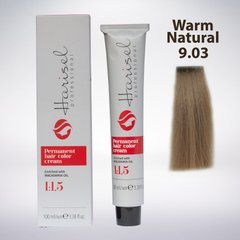 Harisel крем-фарба 100мл 9,03 Warm Natural / Теплий натуральний