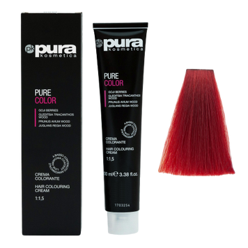 Pura Kosmetica 0101 Pure Color фарба 100 мл /Rosso Red 8021694062459 фото