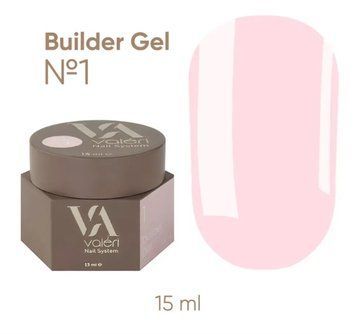 Valeri Builder Gel, 15 ml №01 4823122119445 фото