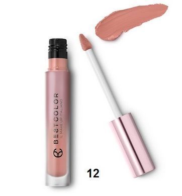 Best Color Cosmetics Помада матова рідка INVINCIBLE MATTE LIQUID 12 8030149710128 фото
