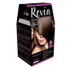 Краска для волос REVIA 11 светло-коричневый