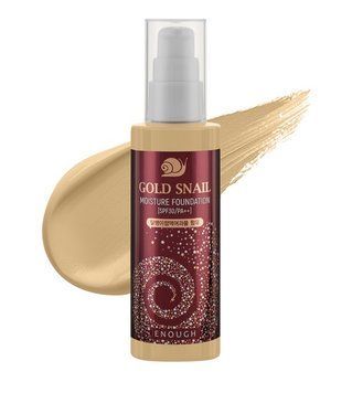 ENOUGH Зволожуючий тональний крем Gold snail з равликом №13 Світло - бежевий, 100 мл 8809474498809 фото