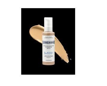ENOUGH Тональний зволожуючий крем Whitening 3 в 1 з колагеном №13 Світло - бежевий, 100 мл 8809474497062 фото
