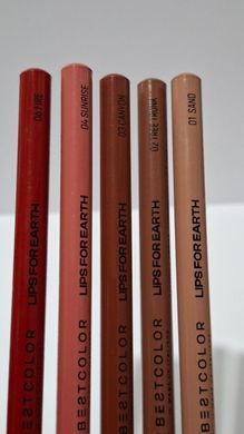 Best Color Олівець для губ LIPS X EARTH 01 8030149790014 фото
