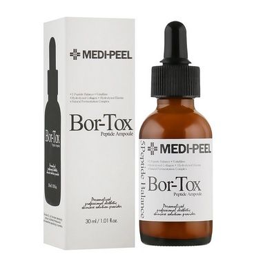 Омолоджуюча пептидна сироватка проти зморшок - Medi peel Peptide-Tox Bor-Ampoule (Bor-Tox Ampoule), 30 мл