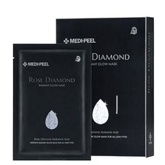 Антивікова маска з алмазною пудрою для сяйва шкіри MEDI-PEEL Rose Diamond Radiant Glow Mask