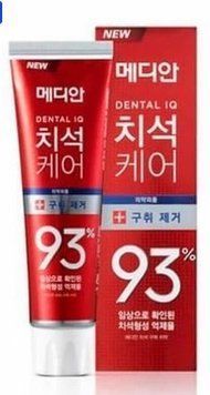 Median Dental IQ 93% Advanced Tartar Care Зубна паста від зубного каменю (Червона) 1 шт х 120 г 8809585101421 фото