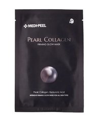 Тканинна маска з перлинним колагеном Medi Peel Pearl Collagen Firming Glow Mask